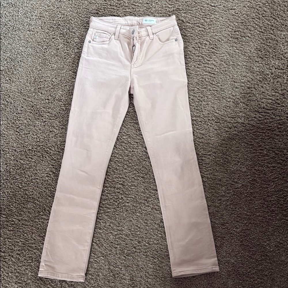 AG Light Pink Jeans